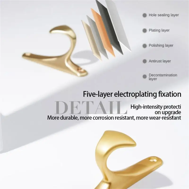 

Декоративный крючок для полотенец, удобный настенный крючок, устойчивый к коррозии, износу, высокая твердость, Бытовые аксессуары