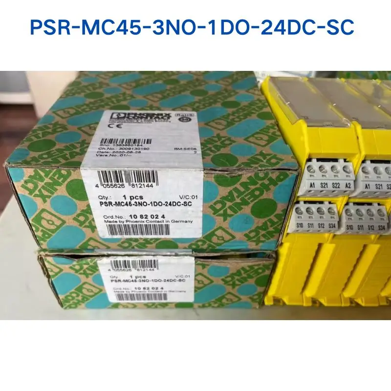 Brand new without packaging PHOENIX relay PSR-MC45-3NO-1DO-24DC-SC 1082024