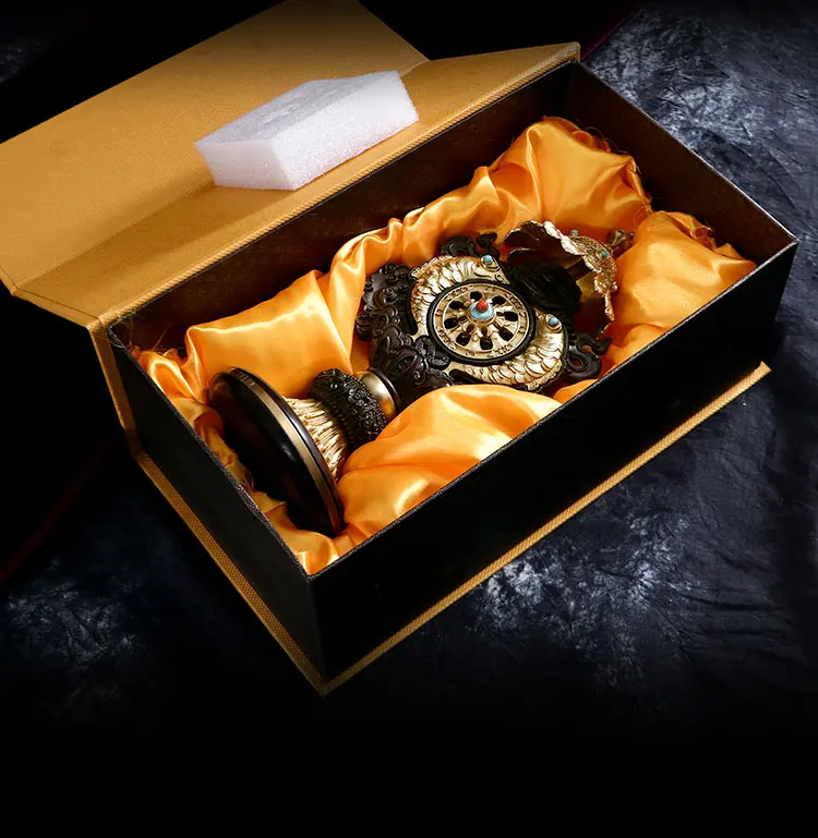 Буддизм Высококачественное латунное поклонение Буддийский реализм ДОМАШНЯЯ