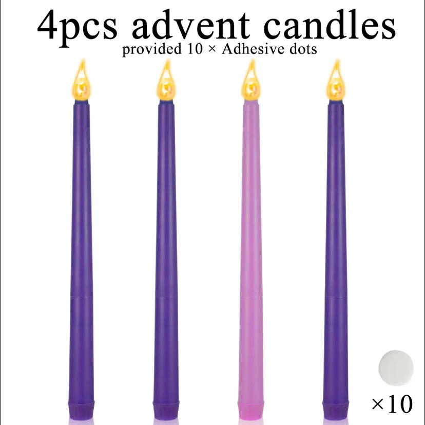 

LED свечи для адвента 4-48 шт.