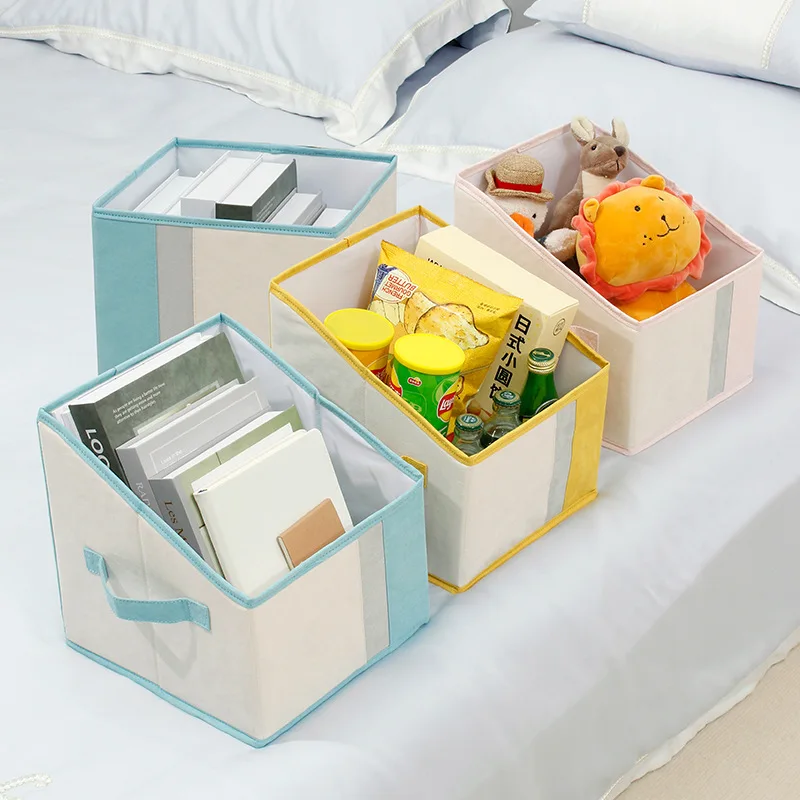 

Simple Large Capacity Children's Toy Storage Basket Foldable Sundries Storage Box Dormitory Home Storage Box XW1D