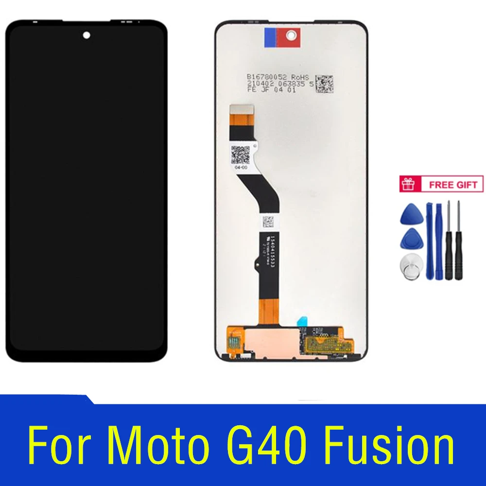 

6.8 inch For Motorola Moto G40 Fusion PANV0005IN LCD Display Touch Screen Digitizer Assembly