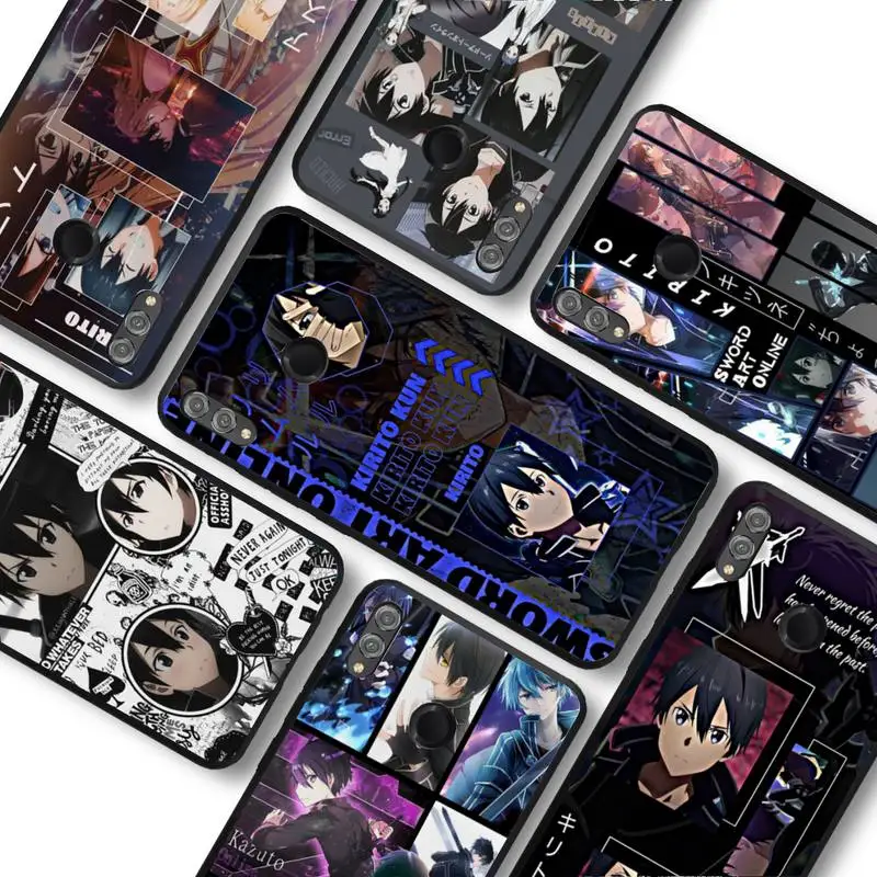 

Sword Art Online Phone Case For Huawei honor 10Lite 10i 20 8x 10 for Honor 9lite 9xpro Back Coque