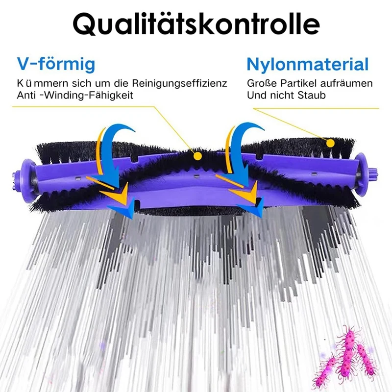Аксессуары A06I для робота-пылесоса Narwal Freo основная боковая щетка фильтр Hepa детали