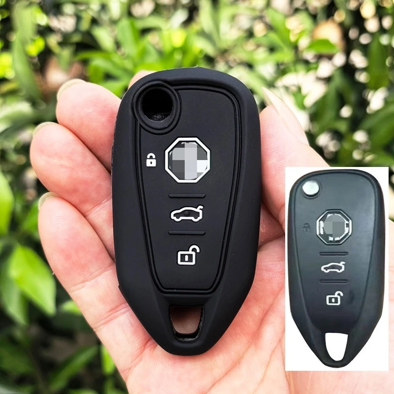 

Силиконовый автомобильный флип-чехол для ключей для MG Roewe 350i 550 550i 750 950 W5 MG4 MG7, защитный чехол для ключей с дистанционным управлением, аксессуары