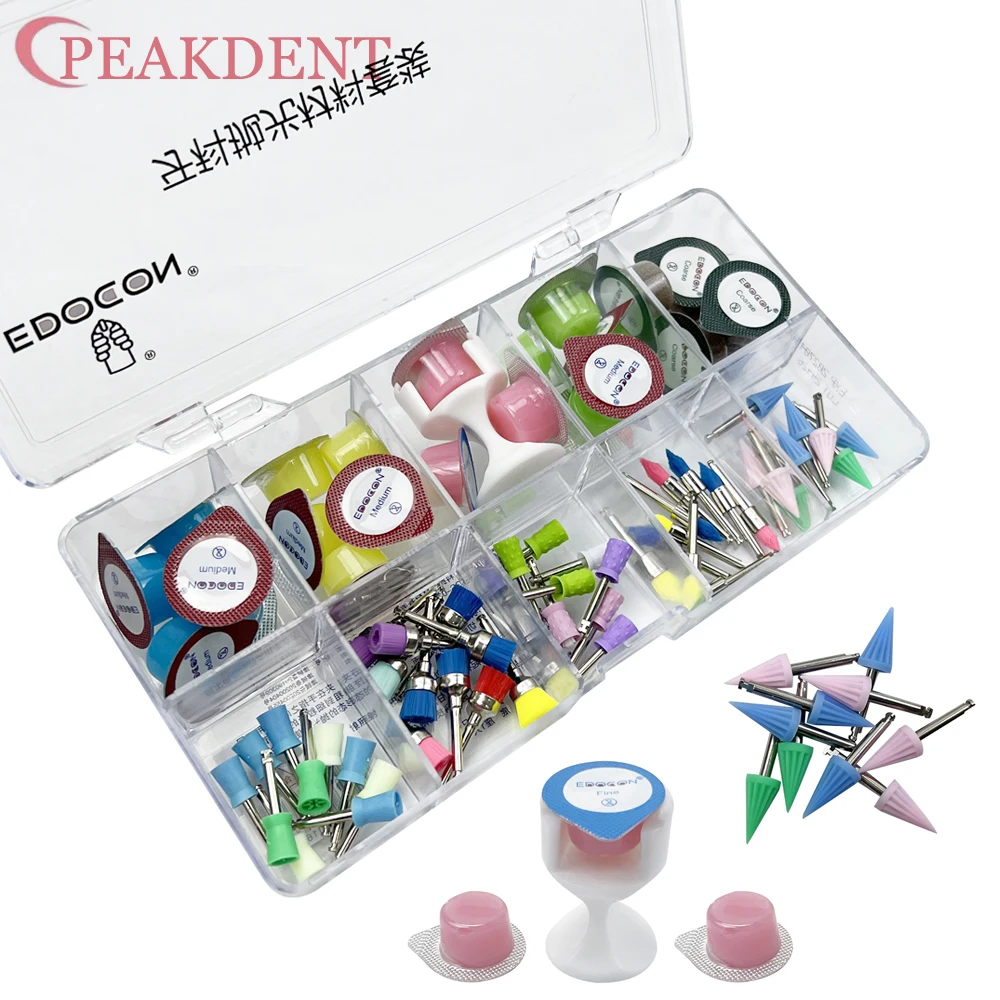 Набор для полировки Полировальная паста цветные щетки с профазным стаканом