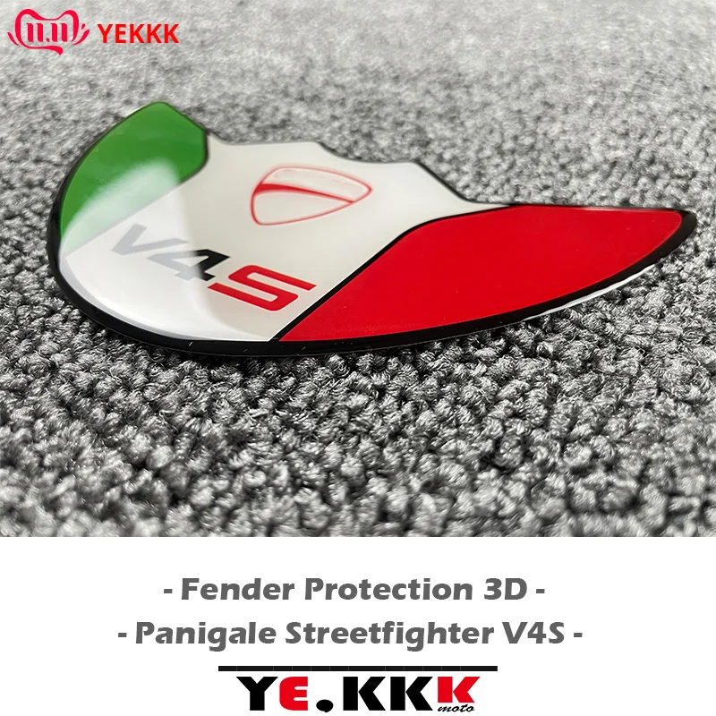 

Fender Protection 3D Stereo Italy Sticker Decal DUCATI Logo For Ducati Streetfighter V4 V4S Panigale V4 V4S Italian
