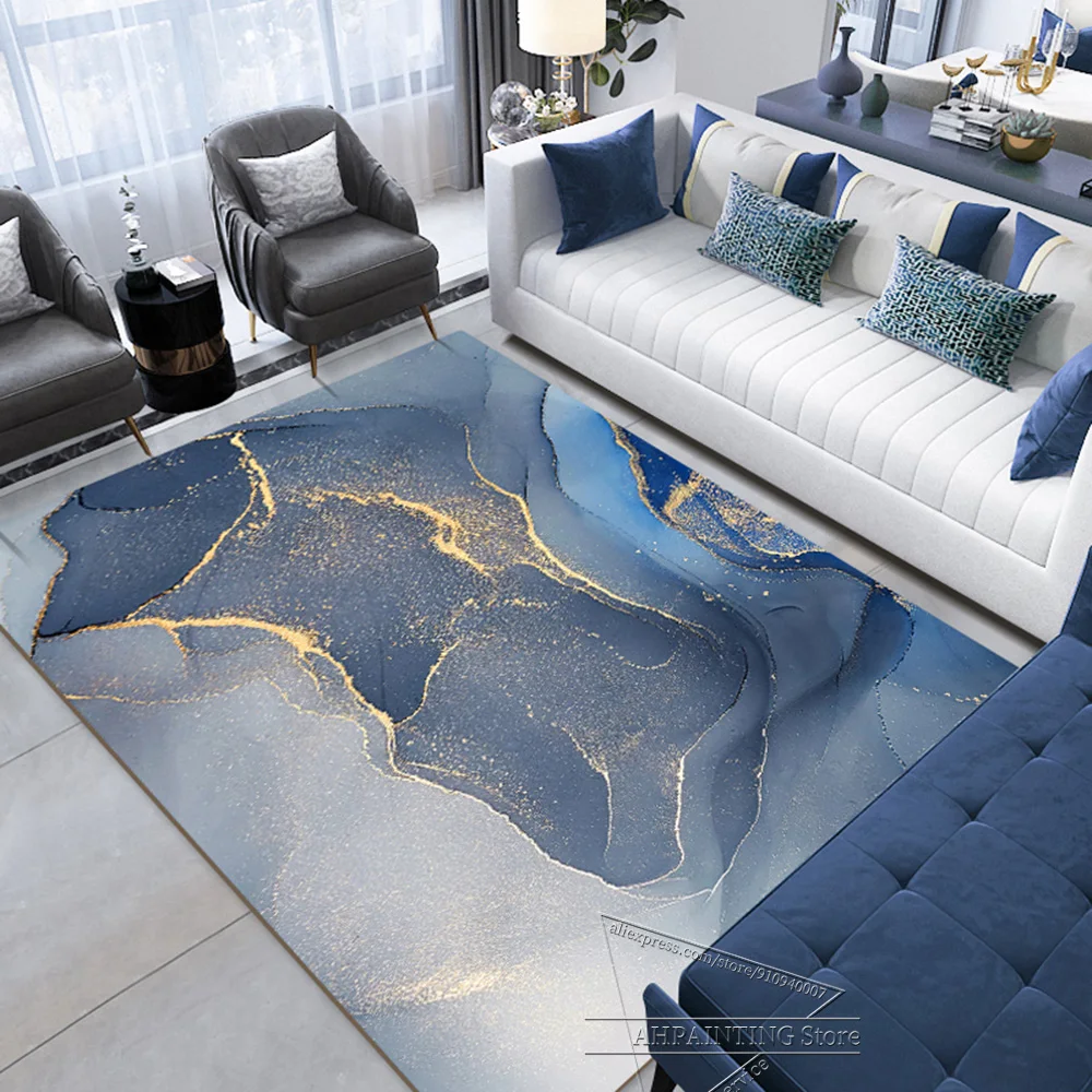 

Pink Gold Oil Painting Abstract Living Room Carpet Girls Pink Room Decor Mat Bedroom Decoration Carpet Balcony Rug Area Rug