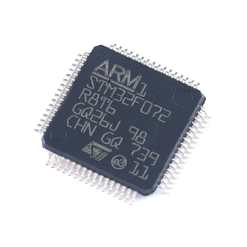 

New original STM32F072R8T6 LQFP-64 ARM Cortex-M0 32-bit microcontroller - MCU
