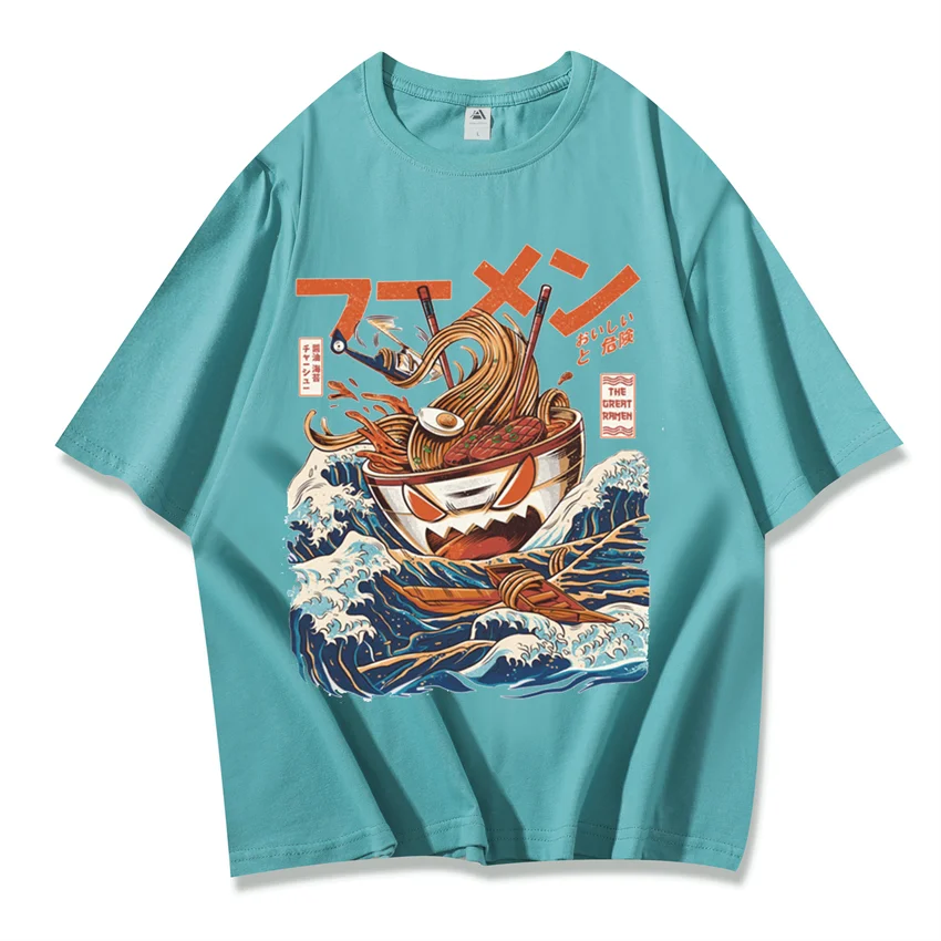 Футболка в стиле Харадзюку для девушек уличная одежда хип-хоп с японским принтом