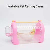 portable hamster carring cases bird travel bag pet breathable shoulder strap carrier small animal supplies for outdoor