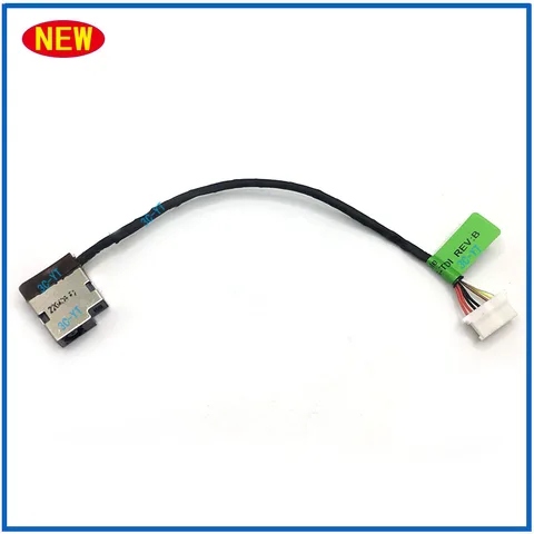1 шт., новый оригинальный ноутбук с кабелем питания постоянного тока для HP 240 246 250 255 G4 G5 799736-S57, зарядный порт