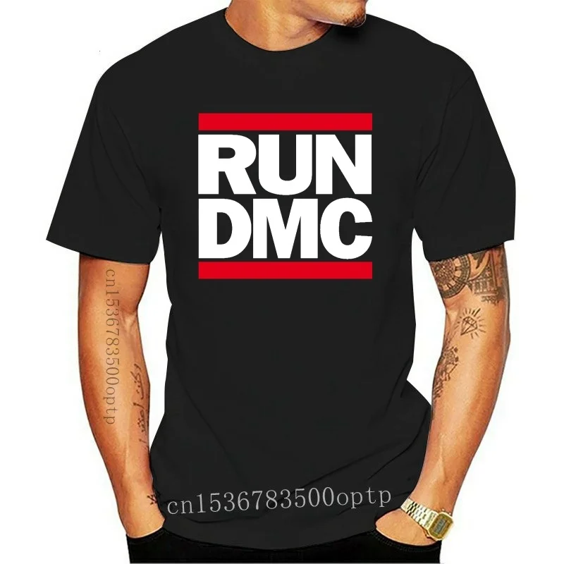 

Men's short sleeved T-shirt, running round neck shirt, DMC, s-3xl, group music, hip hop, Harajuku large, 2021