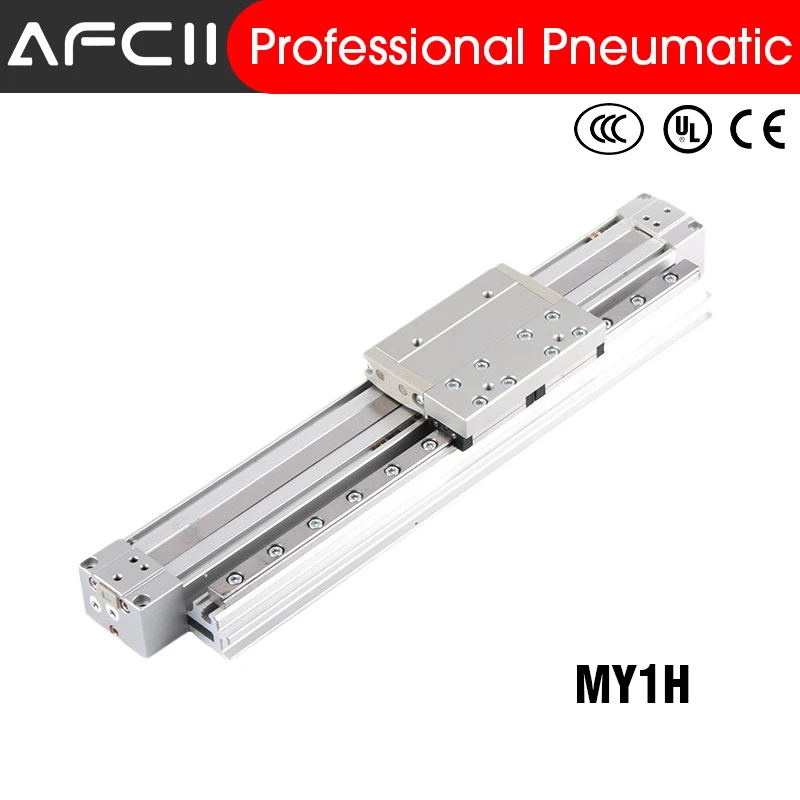 

Mechanically Jointed Rodless Cylinder Linear Guide Type MY1H MY1H16 MY1H20 Stroke 100 200 300 400 500