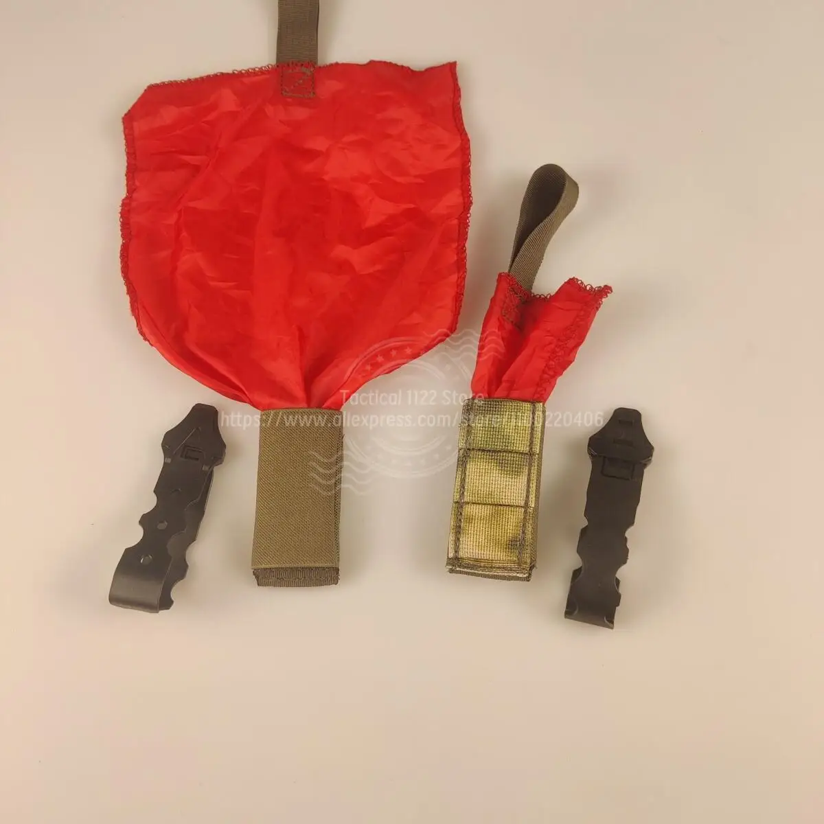 Фото Тактическая лента-индикатор смерти CS Rapid Extraction Molle для командных игр на выживание, индикаторные полосы для павших игроков №5
