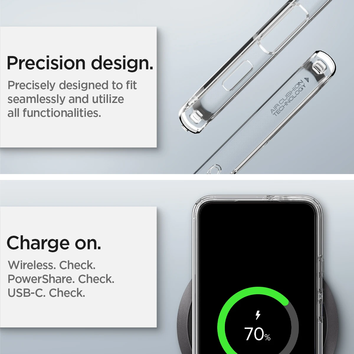 Ультрагибридный чехол Spigen для Samsung Galaxy S22 (6 1 дюйма) |