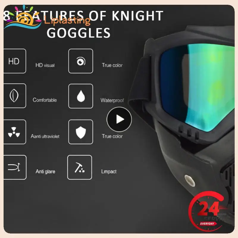 

1~10PCS Tactical Airsoft Field Hunting Skiing Goggles Tactical Mask Anti-fog Safety Goggles Ski Snowboard Mask Goggle Mask