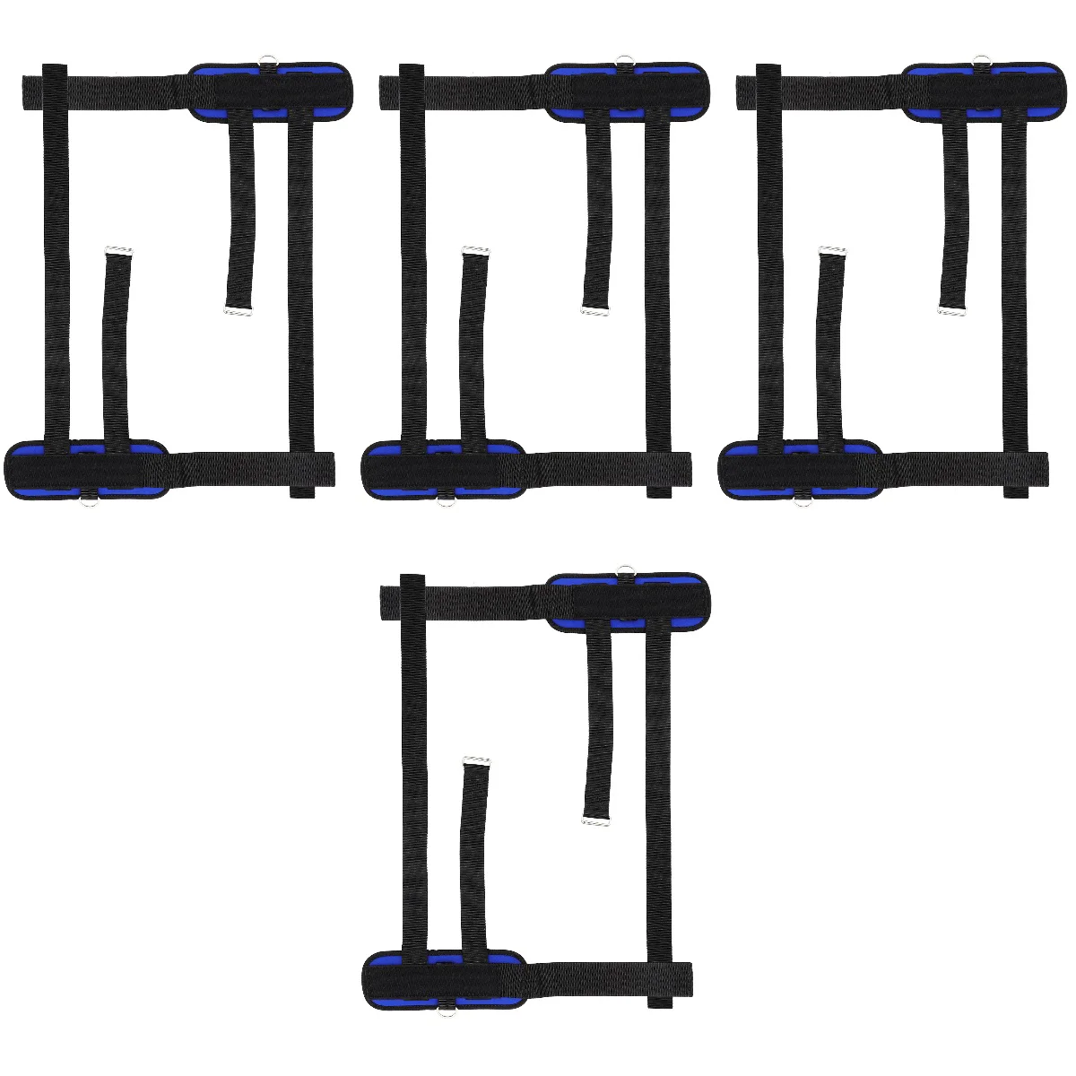 

4 Pairs Equipment Ankle Strap For Cable Machine Ankle Strap Attachment Ankle Bind Strap for Training Gym Men