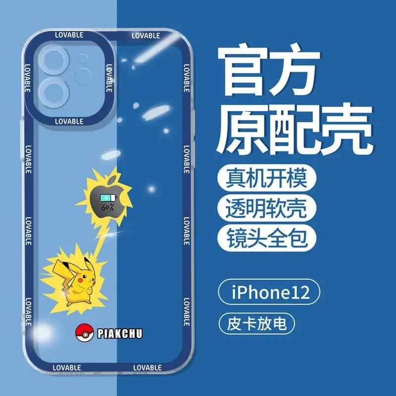 

Pikachu Stitch Astronaut personalise Phone Case For iPhone 13 12 11 Pro Max Mini XR XS MAX X 8 7 6 plus SE 2020 Back Cover