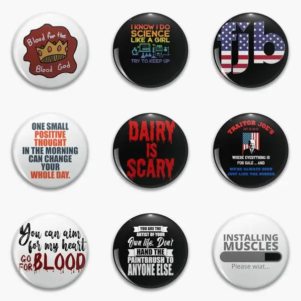 

Blood For The Go Funny Know Science Like Girl Soft Button Pin Customizable Badge Lapel Pin Hat Cute Metal Lover Women Jewelry
