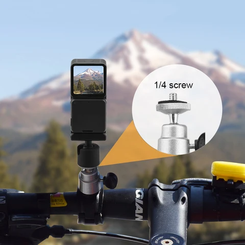 Крепление на руль DIXSG для GoPro, DJI, Insta360