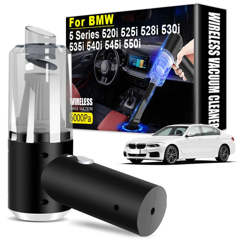 

Handheld Car Cordless Vacuum Cleaner for Car Cleaning Automotive Goods for BMW 5 Series 520i 525i 528i 530i 535i 540i 545i 550i