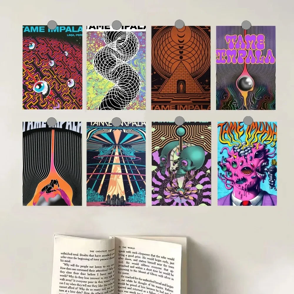 Tame Impala HD психоделический холст художественный плакат-настраиваемый Настенный