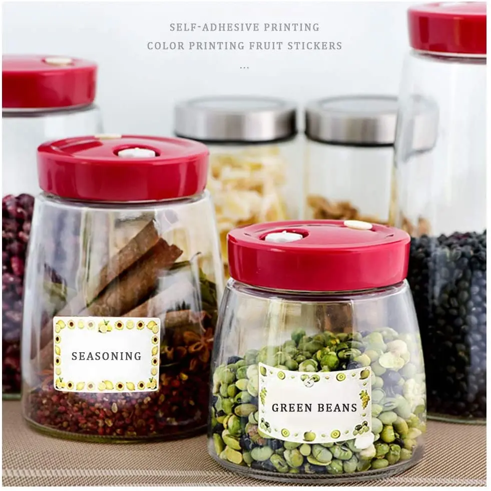 Самодельные наклейки индивидуальные этикетки для консервных банок бутылок