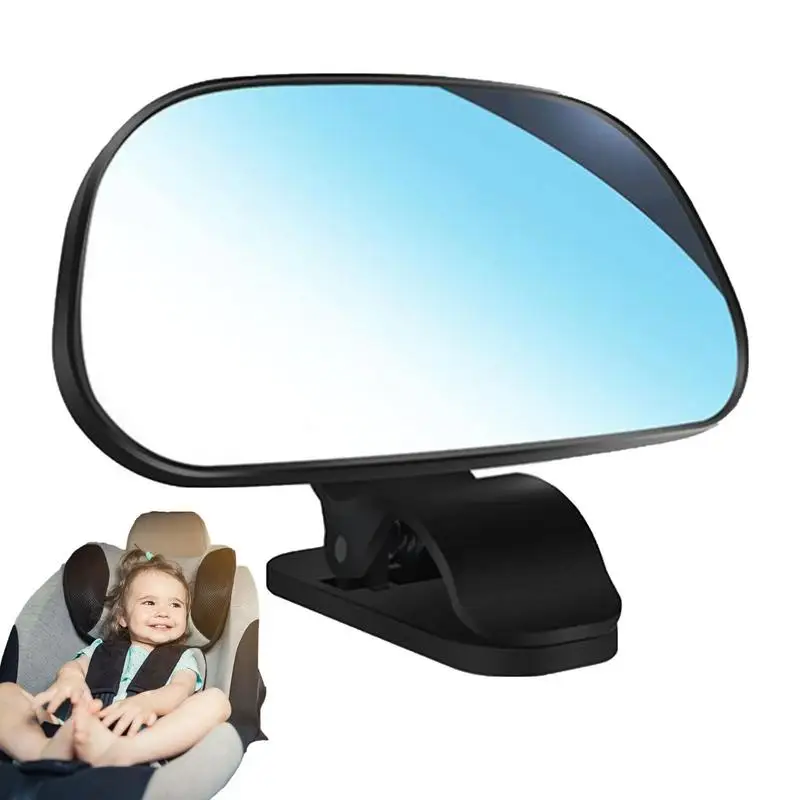 

Детское автомобильное зеркало заднего сиденья, портативное внутреннее вспомогательное зеркало, отражатель, многофункциональное широкое зеркало заднего сиденья, гибкое