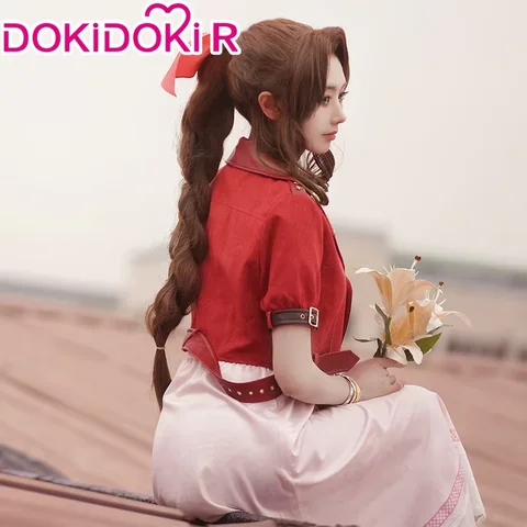 Aerith DokiDoki-R женский косплей костюм
