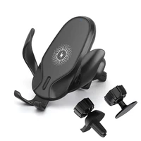 15w quick qi wireless car charger mount gravity clip quick charge cradle for iphone 11 pro max 8 x xr xs samsung s20 s10 s9
