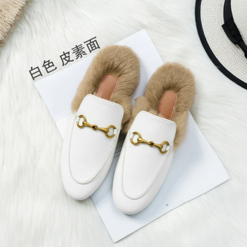 

Baotou Half Slippers Women's Summer Outer Wear 2022 Spring New Net Red Horsebit Muller Shoes Super Hot Lazy Sandals