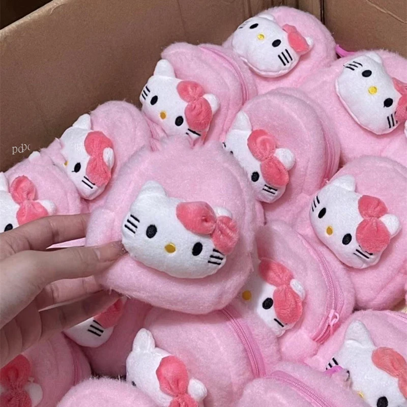 

Женский плюшевый Кошелек для монет с подвеской для наушников и кабелей для передачи данных