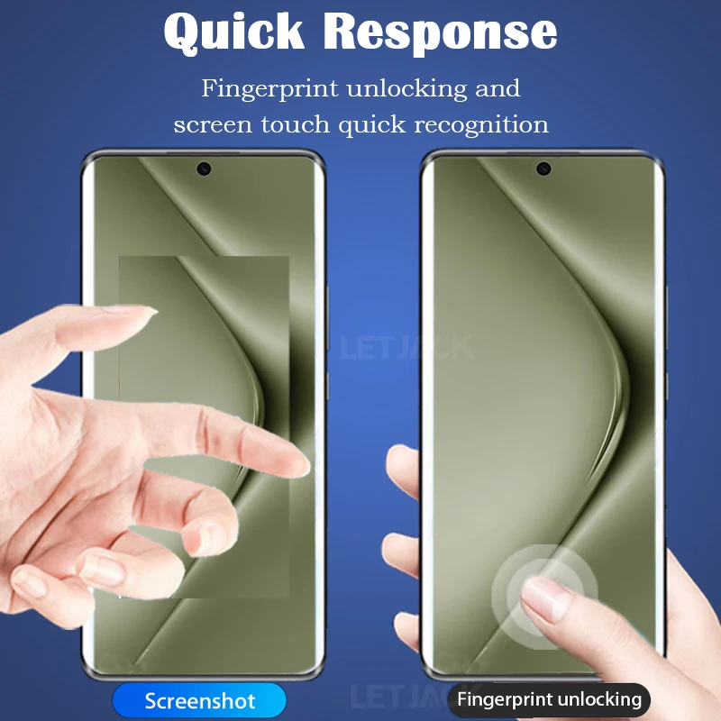 Фото 3D изогнутое закаленное стекло для Huawei Pura 70 Ultra P60 Art Mate X3 X5, Защита экрана для Huawei Mate 70 60 50 40 Pro Plus №4