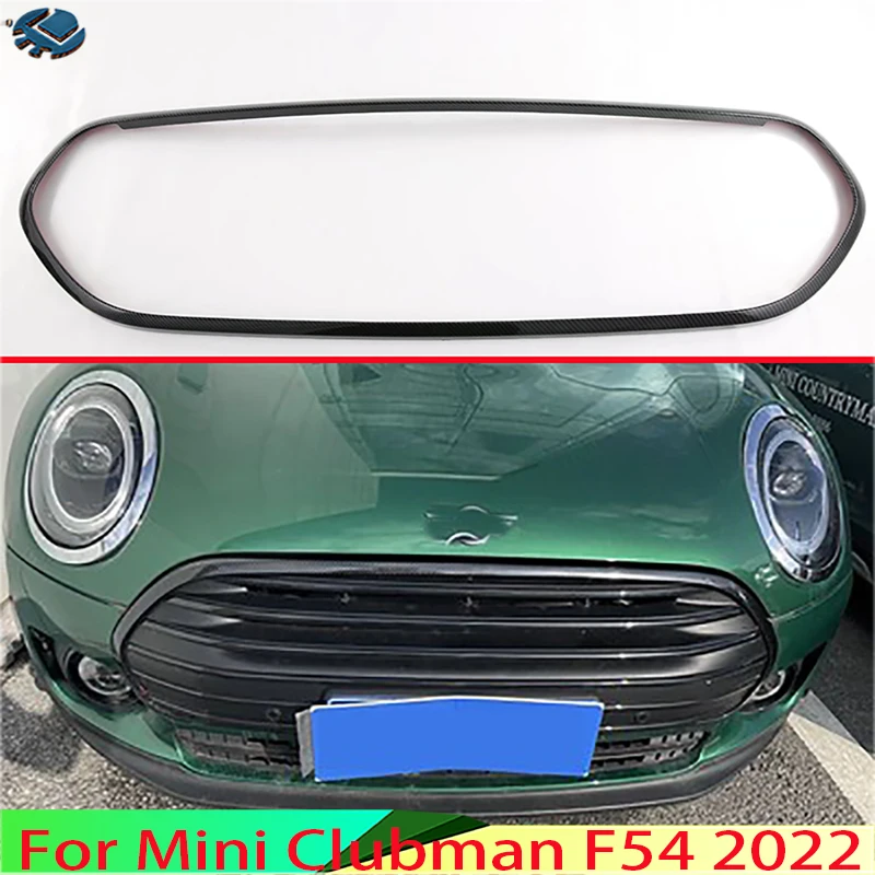 Cubierta de faro delantero para Mini Clubman F54 2022, accesorios de coche, ABS, marco de moldura embellecedor