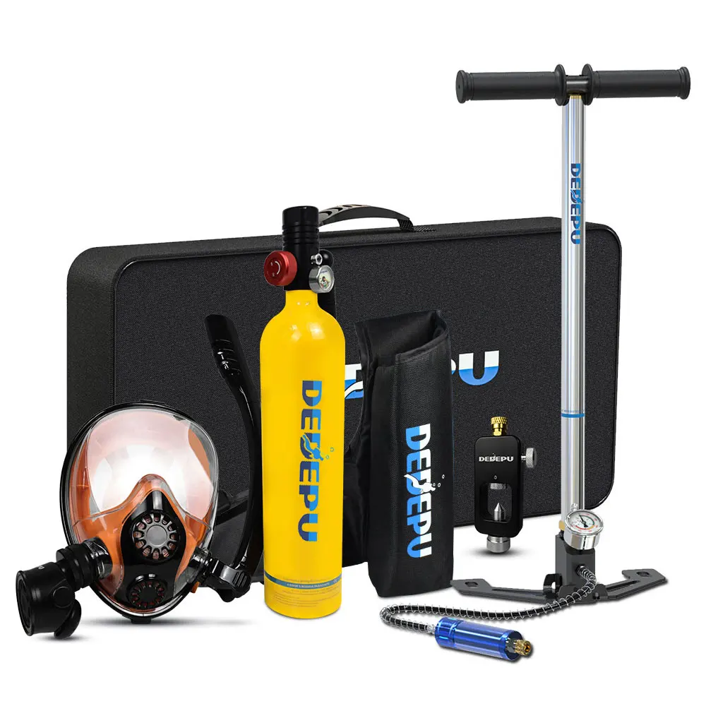 

Diving Scuba Tank Oxygen Tank Snorkeling Portable Lung for Under Scuba Diving Mask Combination 15-25 Minutes