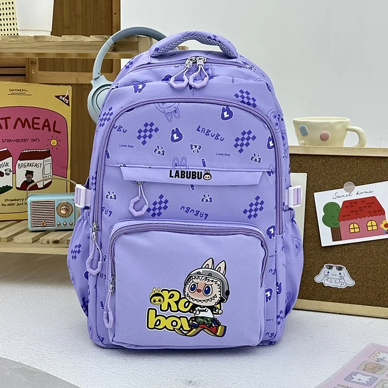 Rabbu аниме персонаж мультфильм милый печатный школьный рюкзак креативный Kawaii