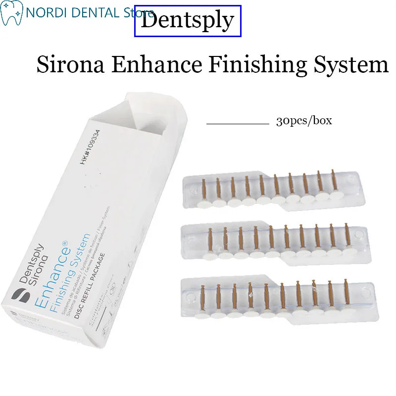 

30Pcs/Box Dentsply Sirona Enhance Finishing System Dentsply Polishing Cups Polishing Points Composite Resin Discs