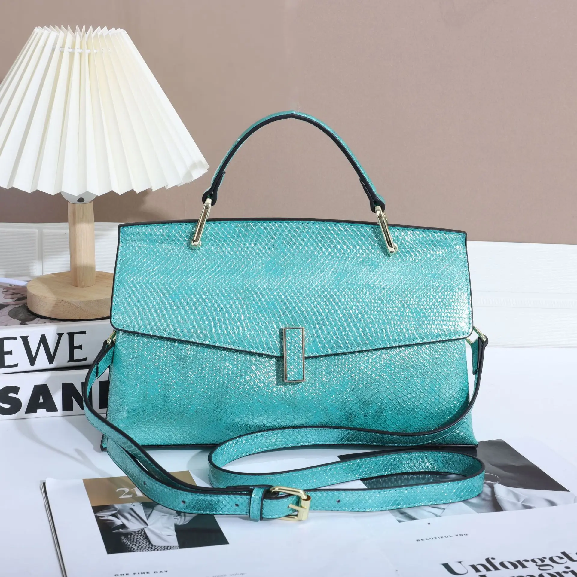 

Женская сумка-тоут из ПУ кожи, с ручками сверху