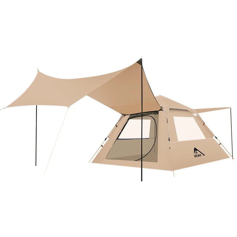 

Roof Canopy Tent Outdoor Portable Folding Ceiling Integrated Automatic Camping Equipment Full Set Protection Party For Events