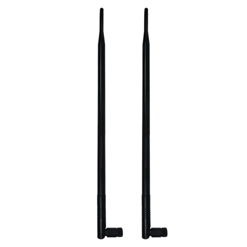

2PCS 6Dbi RP-SMA 2.4Ghz 5GHZ High Gain Wifi Router Antenna For Wireless IP Camera