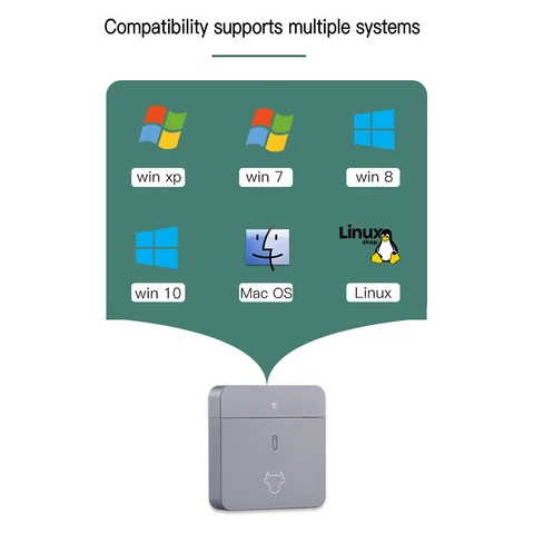 alloet  M.2 NVMe 2230 SSD корпус USB C