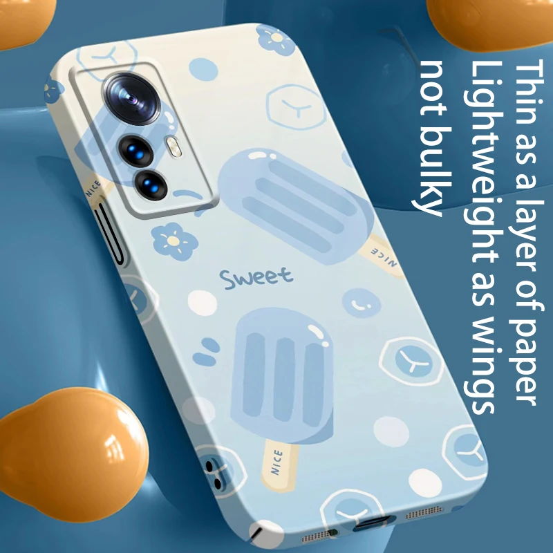 

Fruit lemon Cute For Xiaomi Mi 13 12 12S 12T 11 11i 10T 10 9 Ultra Pro Lite 5G Feilin Film Phone Case Hard Cover