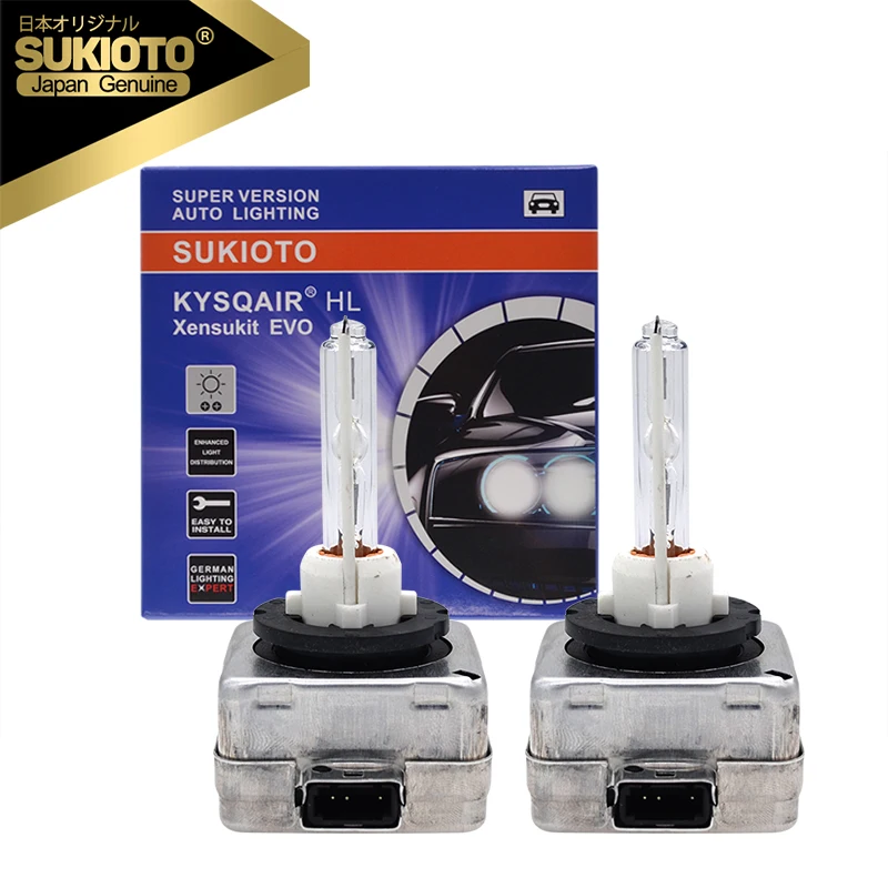 

Оригинальная ксеноновая лампа SUKIOTO D1S 55 Вт Xenon D1S 35 Вт D1S 6000K HID светильник 1s ксеноновая Автомобильная фара 4300K 5000K 8000K синяя фиолетовая зеленая