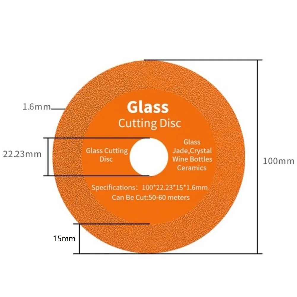 

Диск для резки стекла, Алмазный мраморный пильный диск 22,23 мм, шлифовальный диск с внутренним отверстием для керамической плитки, нефрита, специальная полировка, резка