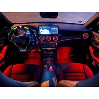 new hot sale car ambient light system upgrade 12 color led car interior decor atmosphere light for mercedes w117 w156 w176 w246