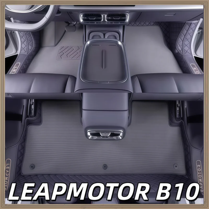 Фото Автомобильные коврики для LEAPMOTOR B10 2025-2026, коврик в багажник, кожаный, водонепроницаемый, защитный коврик для заднего сиденья, аксессуары для интерьера автомобиля №1