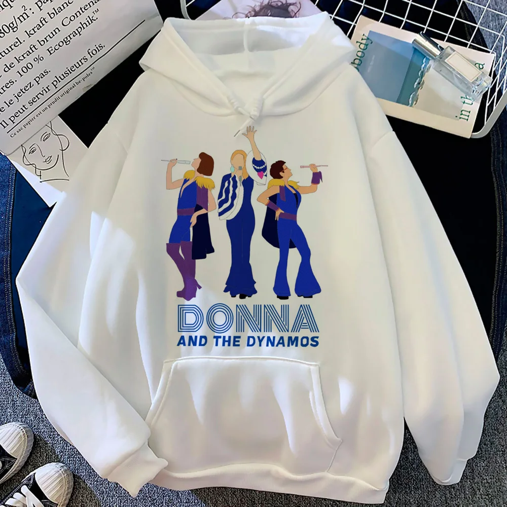 Женская зимняя толстовка с капюшоном и принтом в стиле аниме