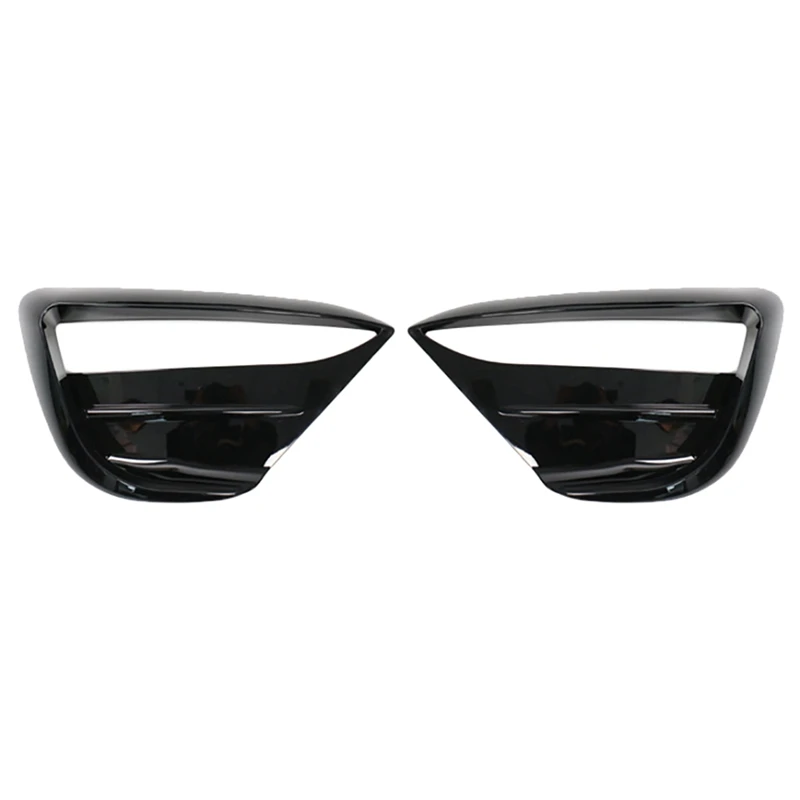 Передний бампер автомобиля противотуманные фары нижняя решетка рамка спойлер