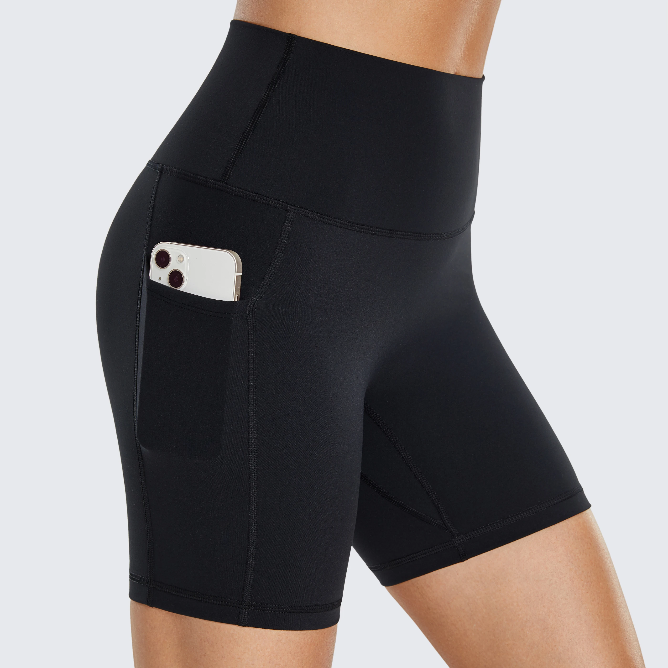 Женские шорты для йоги SYROKAN с леопардовым принтом без ощущения Атлетическая